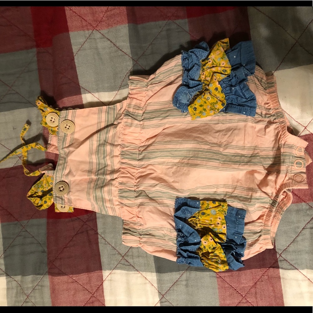 EUC 0-3m Matilda Jane Romper